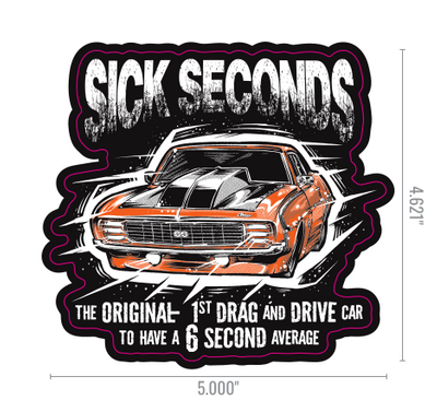 Sick Seconds 1.0 Sticker