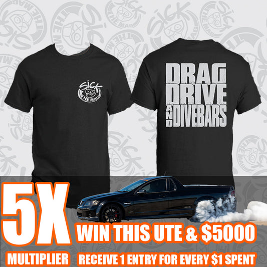 Drag Drive & Dive Bars T-Shirt