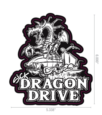 Dragon Drive Sticker
