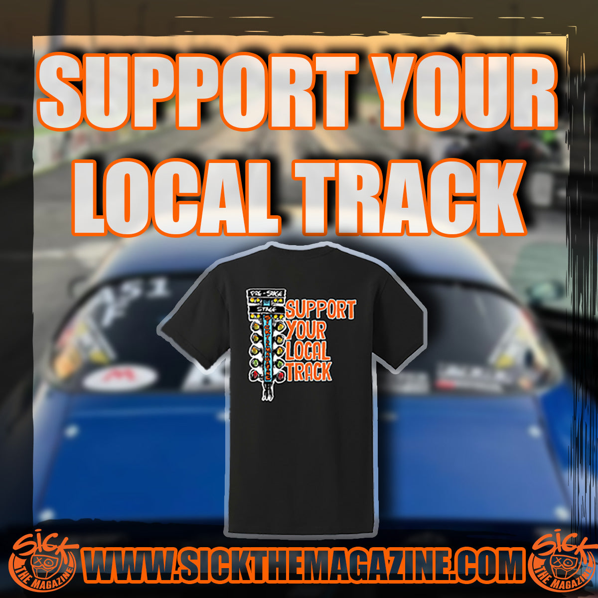 Support Your Local Track Shirt
