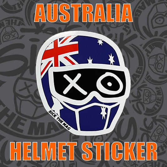 Australia Helmet Sticker
