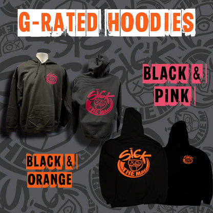 SICK The Mag G Rated Hoodie (Available in Orange & Pink)