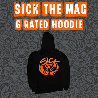 SICK The Mag G Rated Hoodie (Available in Orange & Pink)