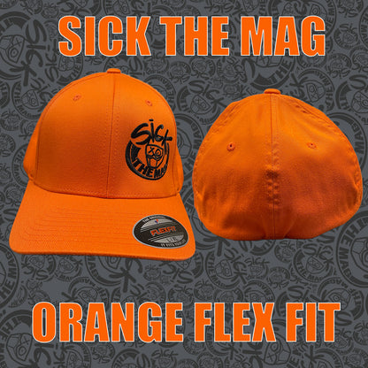 Sick The Mag Orange Flex Fit Hat