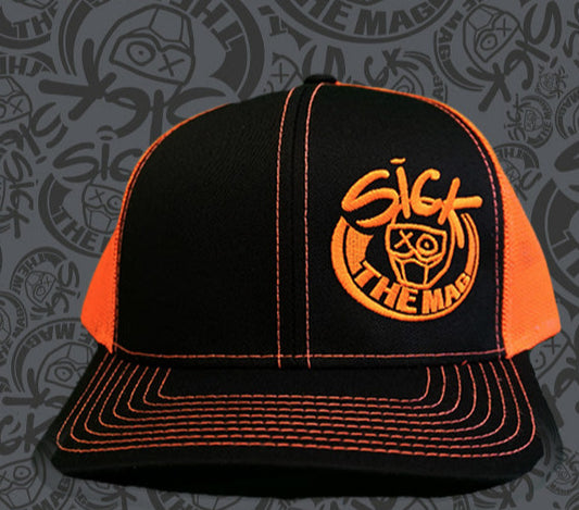 Sick The Mag Orange Snap Back Hat