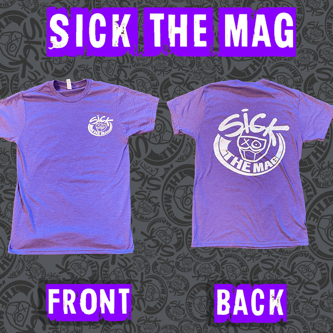 Sick The Mag G Rated Purple W/White Logo T-Shirt