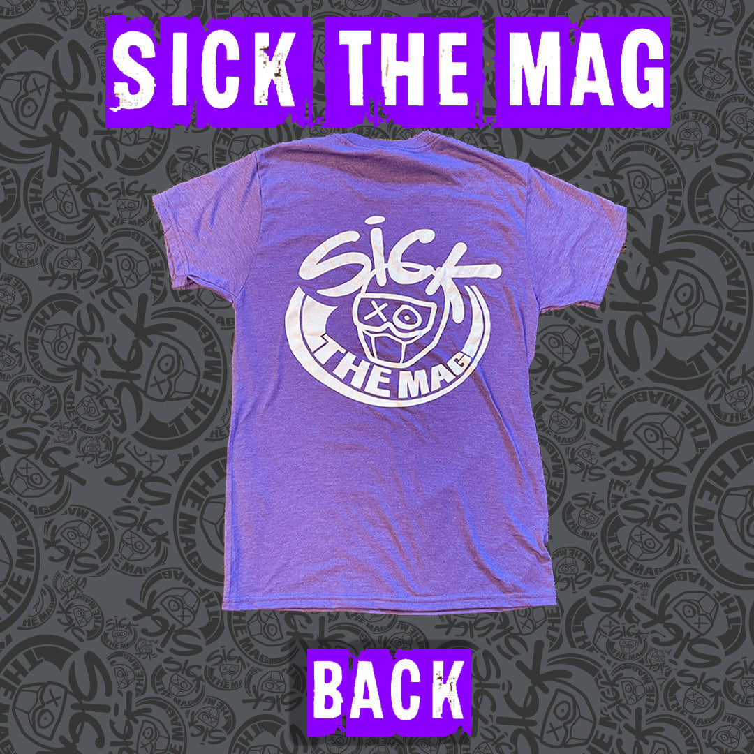 Sick The Mag G Rated Purple W/White Logo T-Shirt
