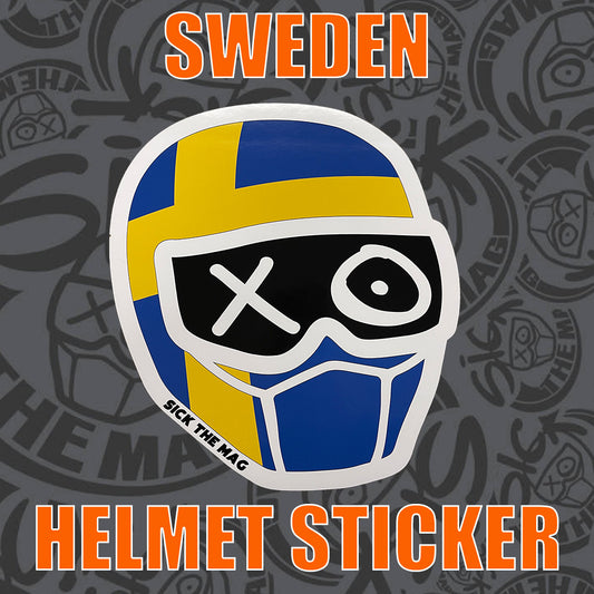 Sweden Helmet Sticker