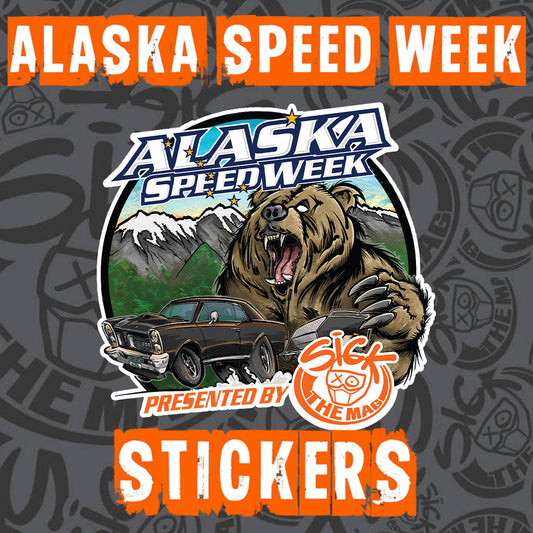 Alaska Speed Week Stickers