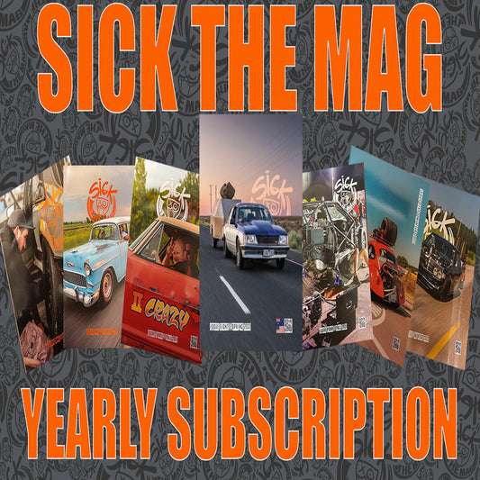 Sick The Mag Subscription (Pre-Paid One Year)